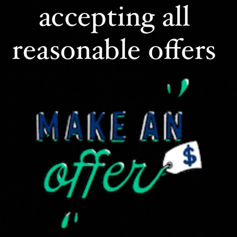 Accepting all reasonable offers please be mindful